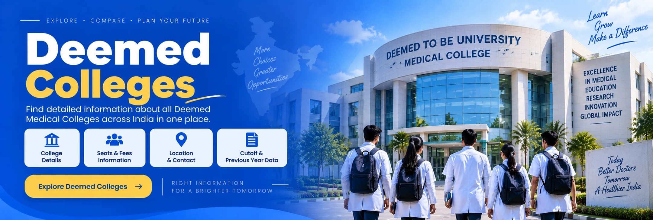 Deemed University Medical Colleges for NEET PG — MD/MS admission