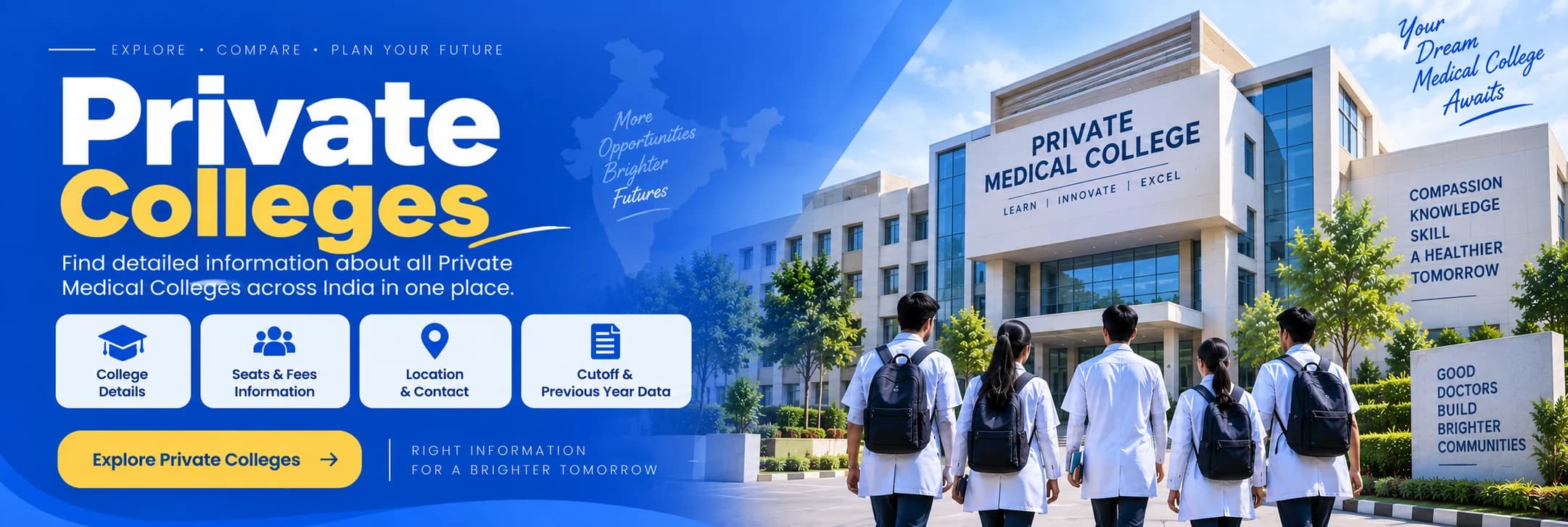 Private Medical Colleges & DNB Centres for NEET PG admission